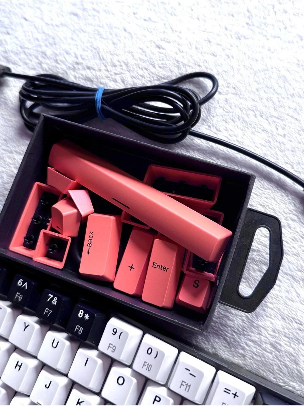 MageGee Portable 60% Mechanical Keyboard, MK-BOX LED Backlit Wired Keyboard